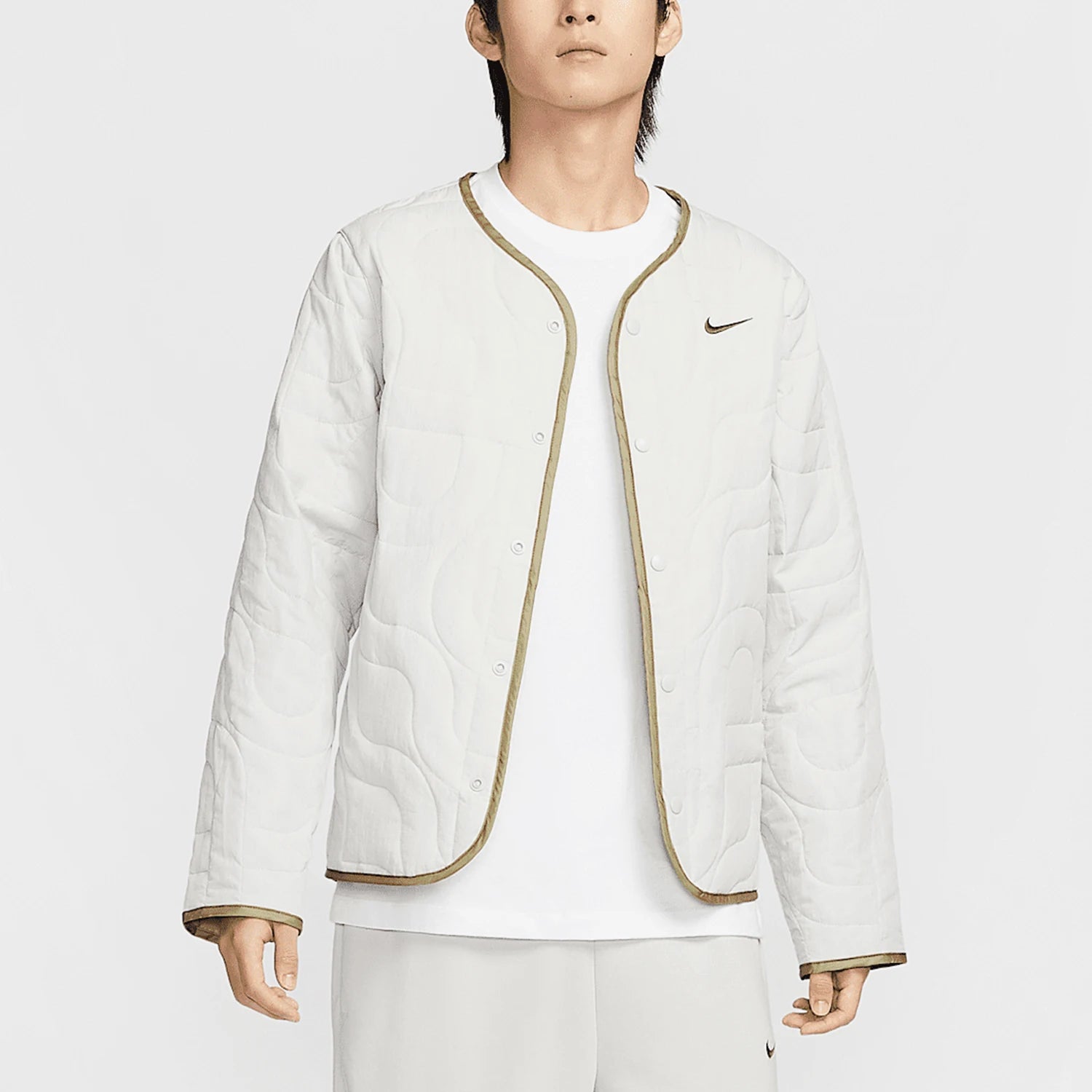 Nike genuine Autumn Winter New Men's Haori Style Warm Jacket