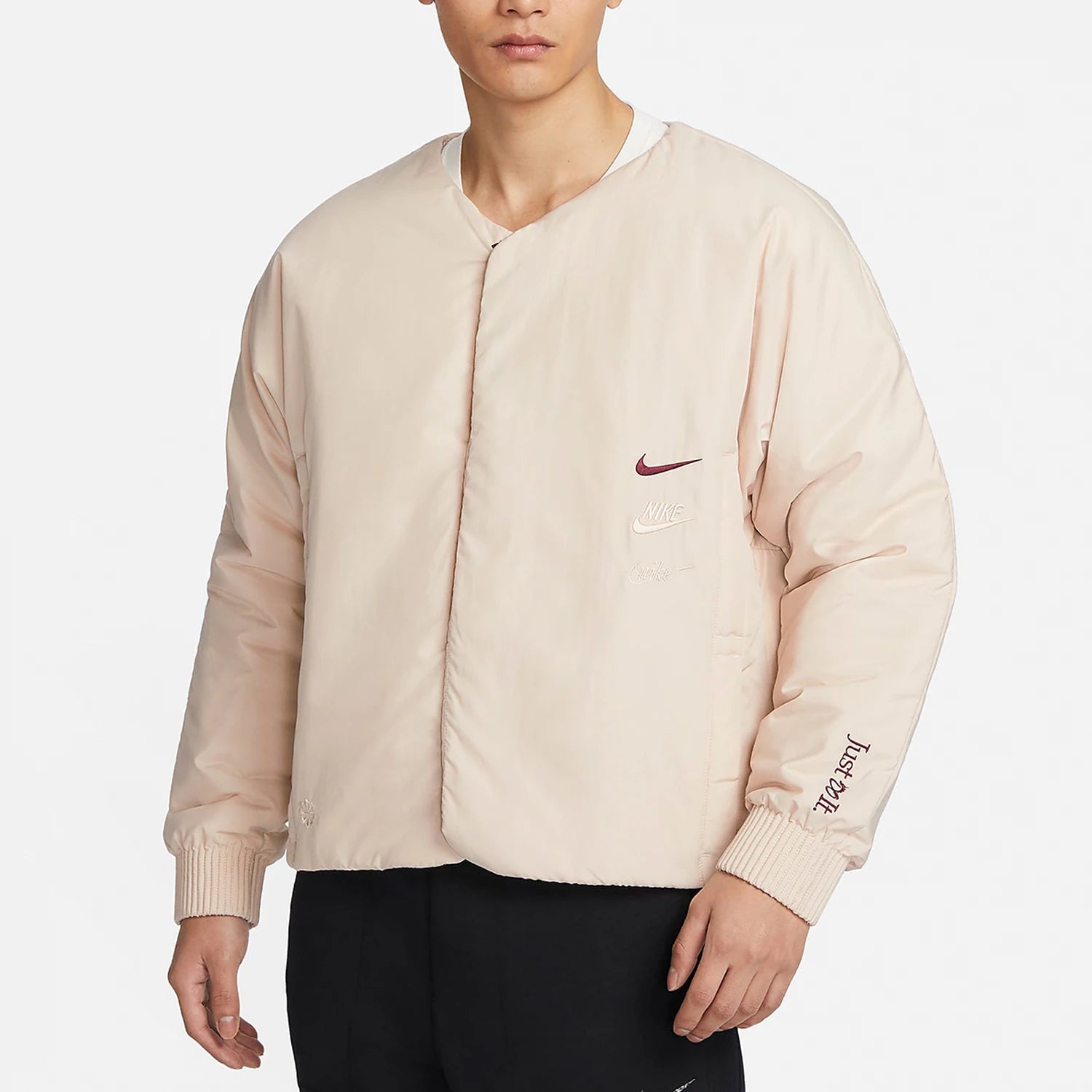 Nike Official Spring New Men's Simple Sport Casual Warm Jacket